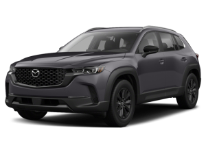 Left Front Angle of a gray 2024 Mazda CX-50 | Vancouver, WA