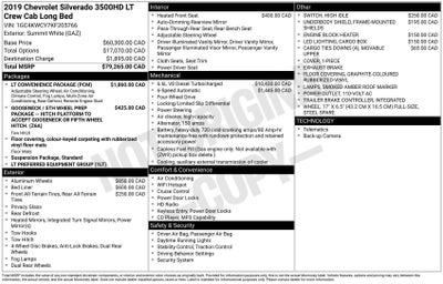 2019 Chevrolet Silverado 3500 HD LT