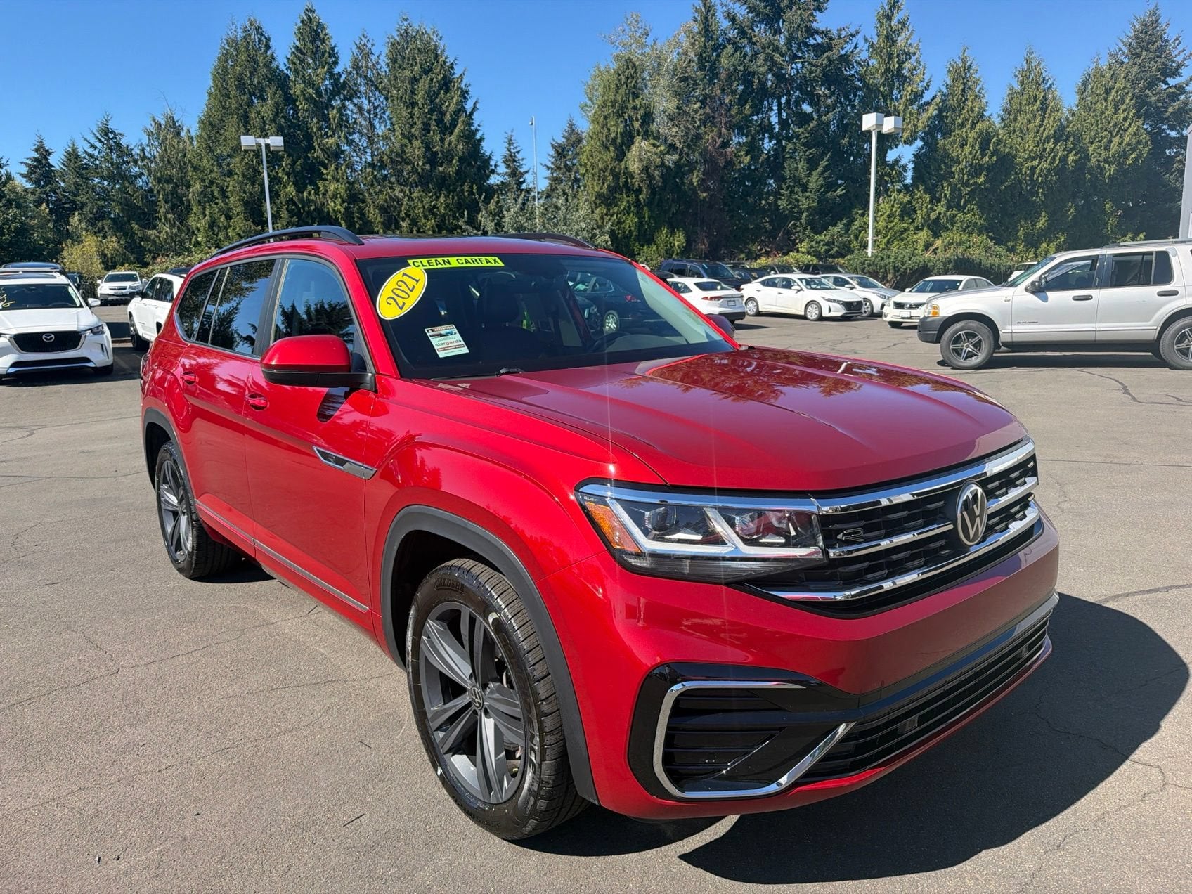 2021 Volkswagen Atlas 3.6L V6 SE w/Technology R-Line