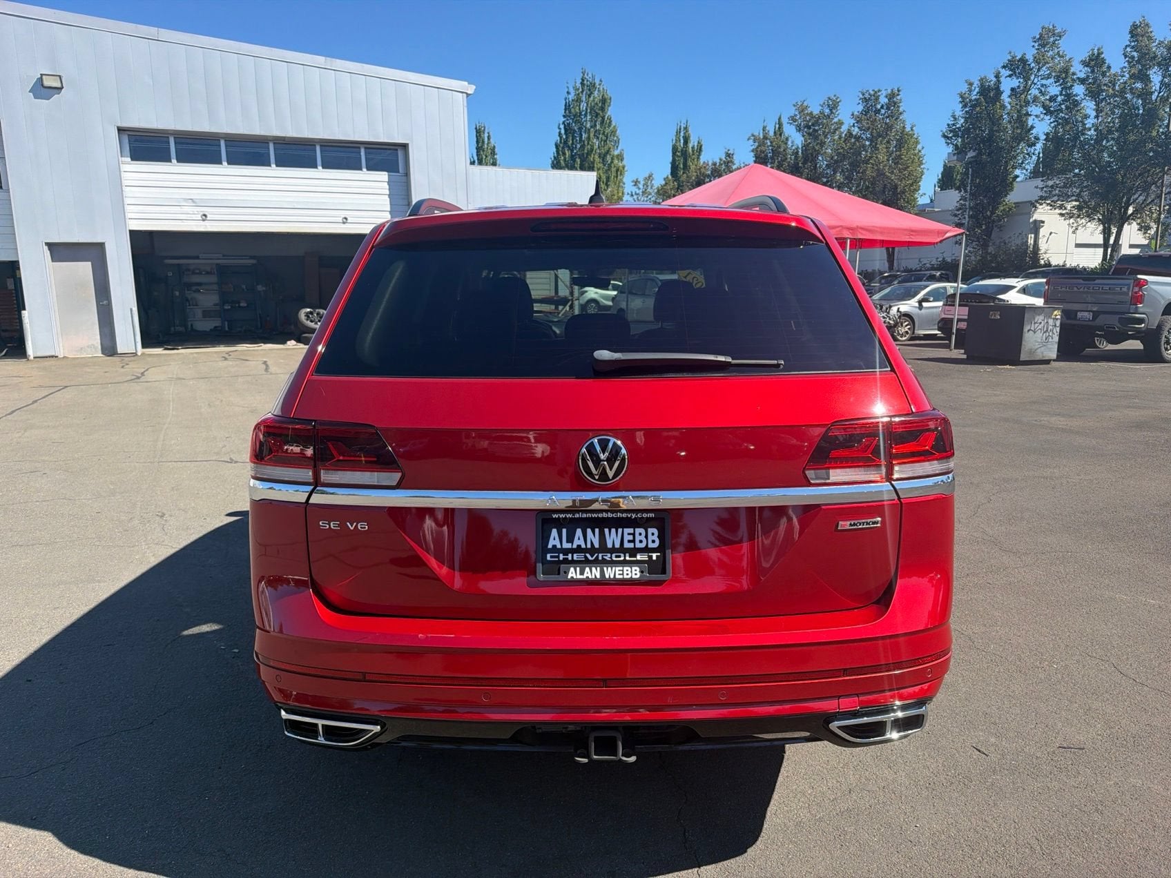 2021 Volkswagen Atlas 3.6L V6 SE w/Technology R-Line