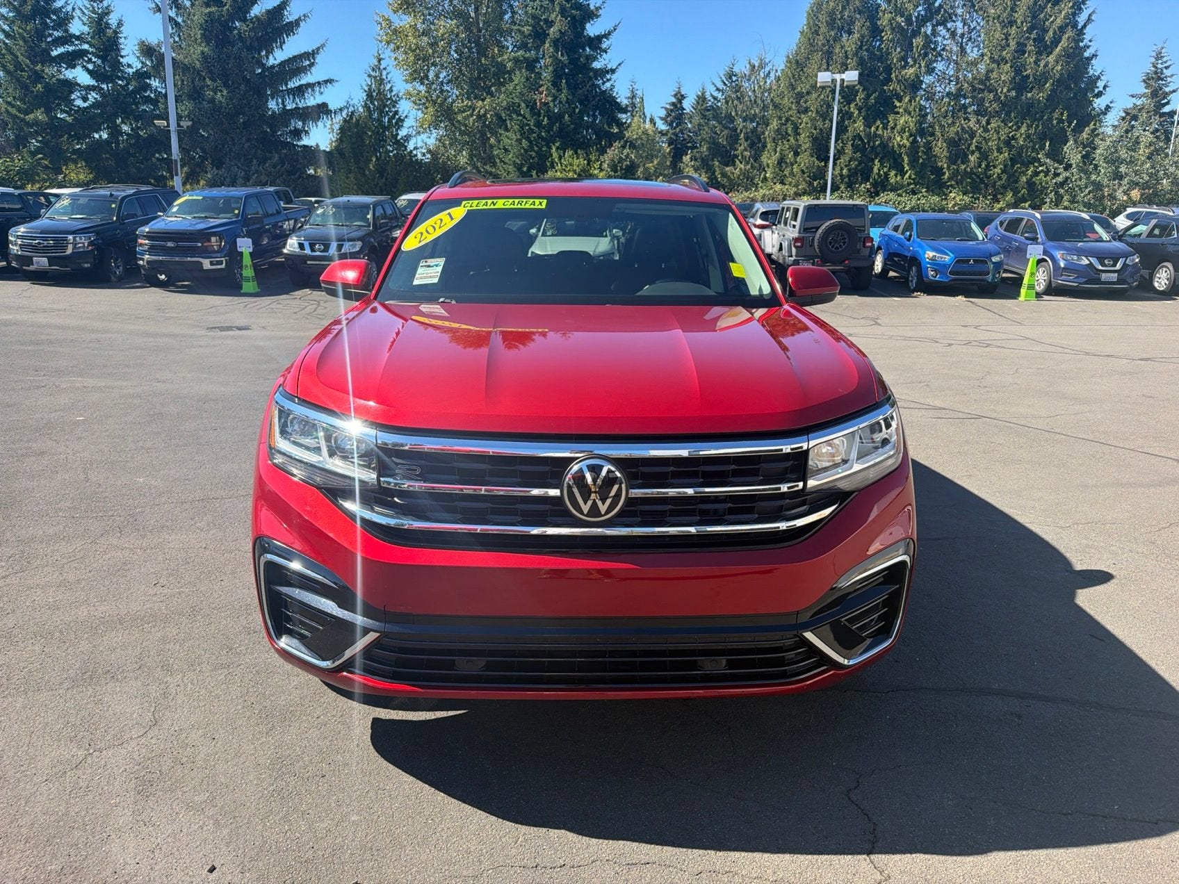 2021 Volkswagen Atlas 3.6L V6 SE w/Technology R-Line