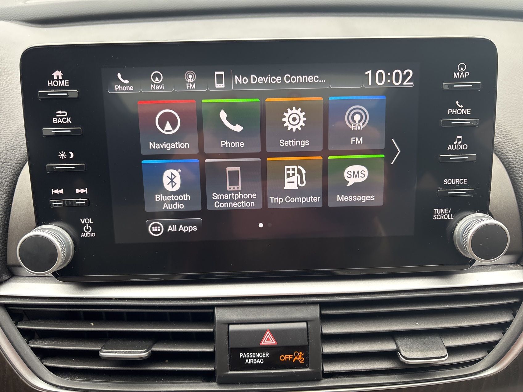 2018 Honda Accord EX-L 2.0T Navigation