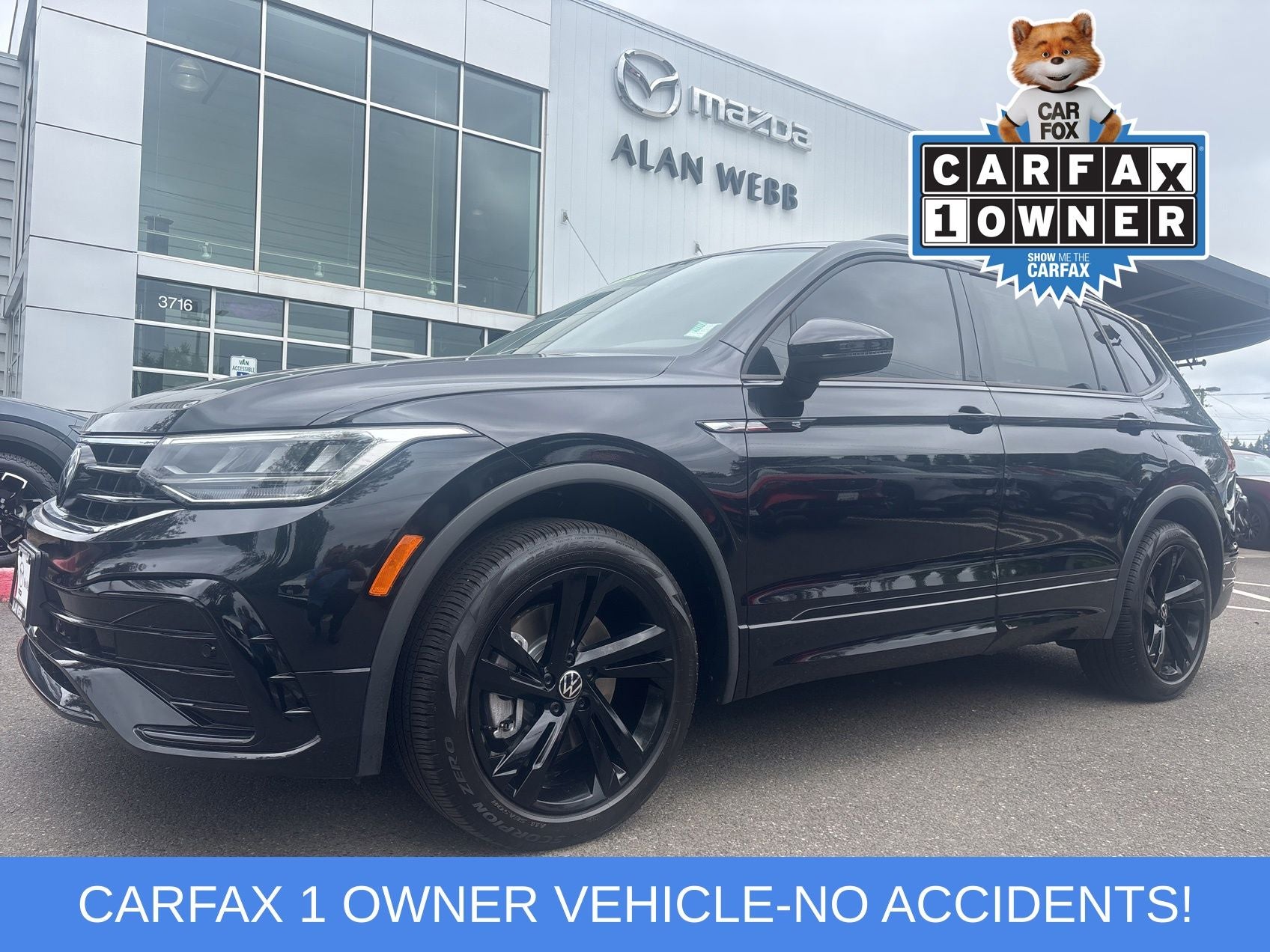 2023 Volkswagen Tiguan 2.0T SE R-Line Black
