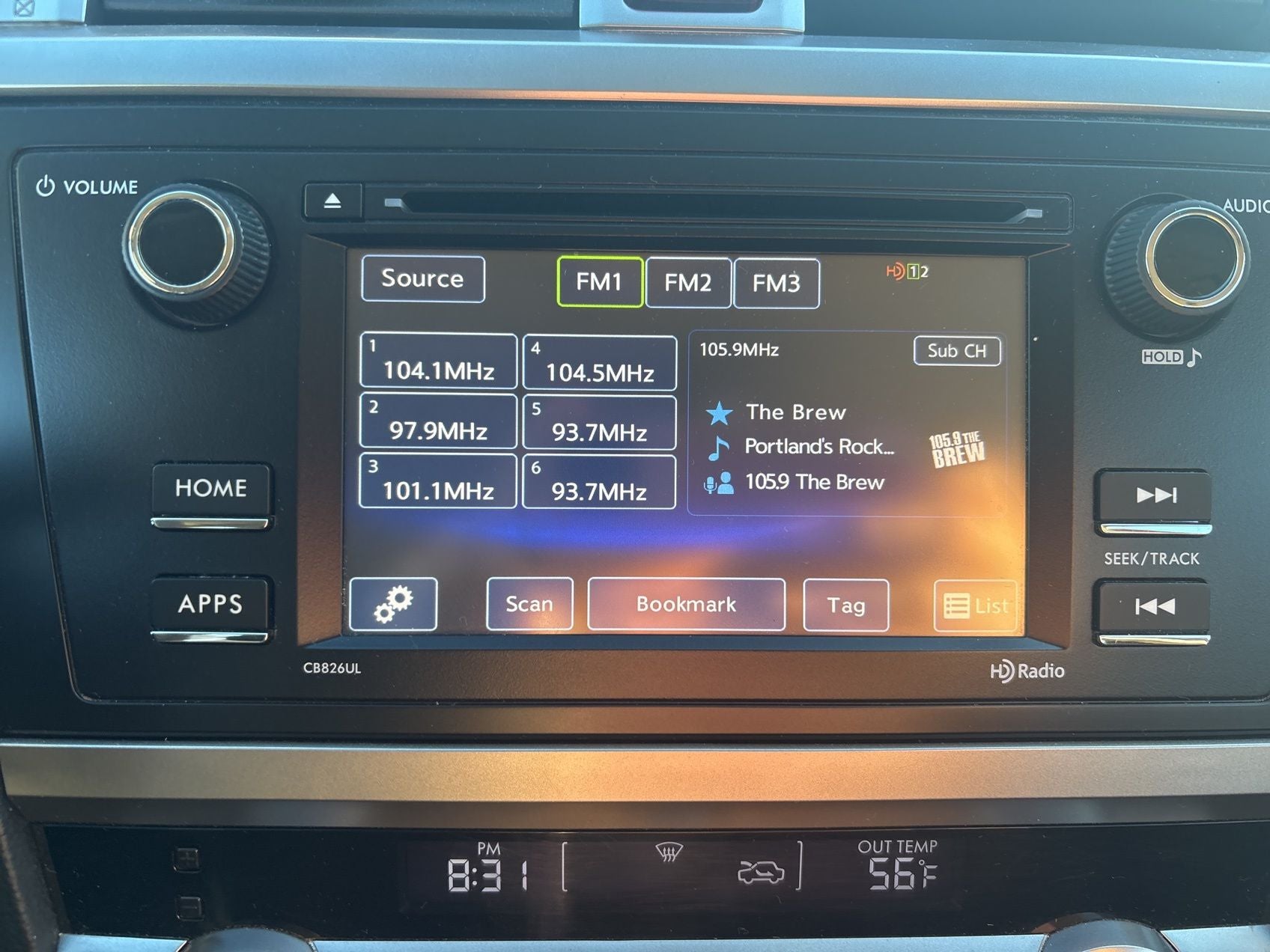 2017 Subaru Outback 2.5i