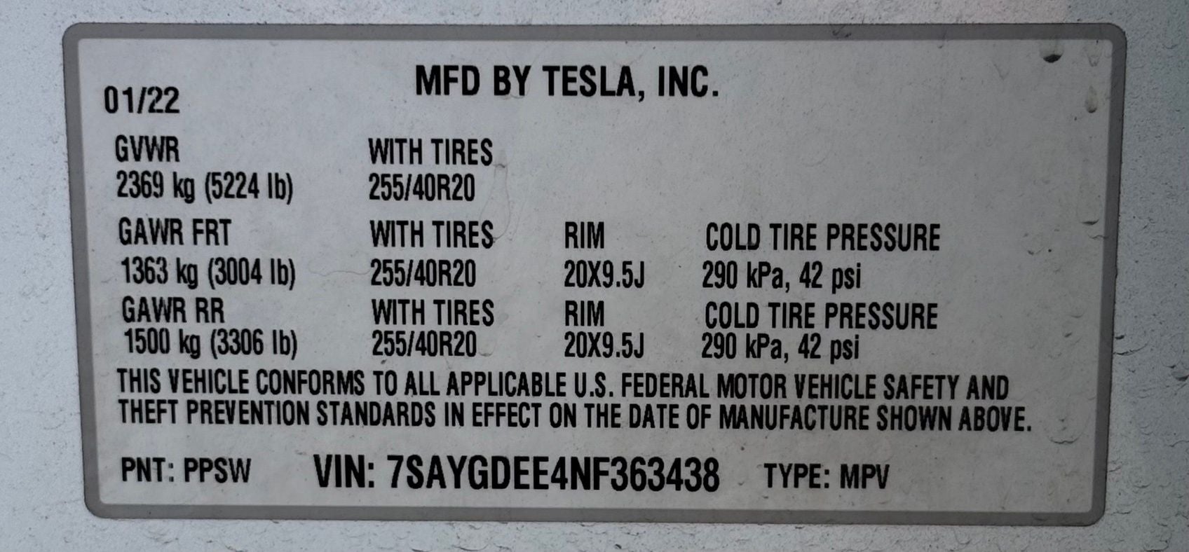 2022 Tesla Model Y Long Range