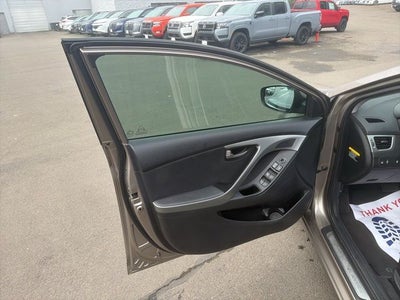 2016 Hyundai Elantra Value Edition