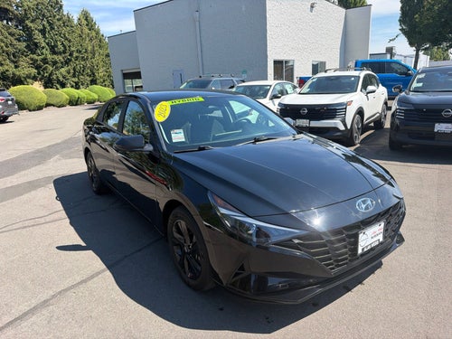 2023 Hyundai Elantra Hybrid Blue