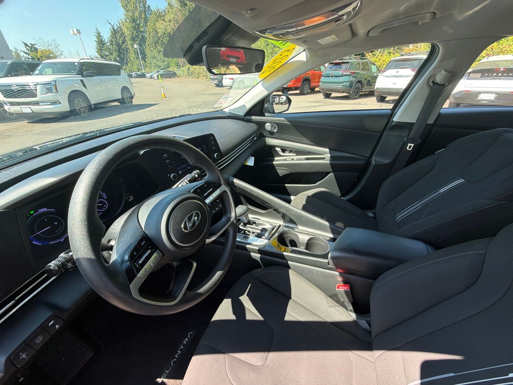2023 Hyundai Elantra Hybrid Blue