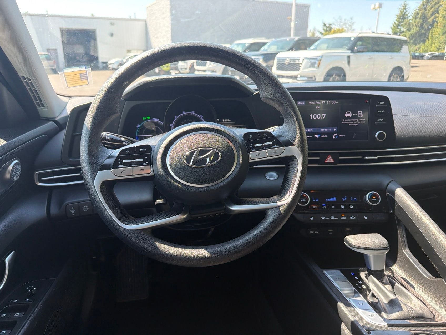 2023 Hyundai Elantra Hybrid Blue