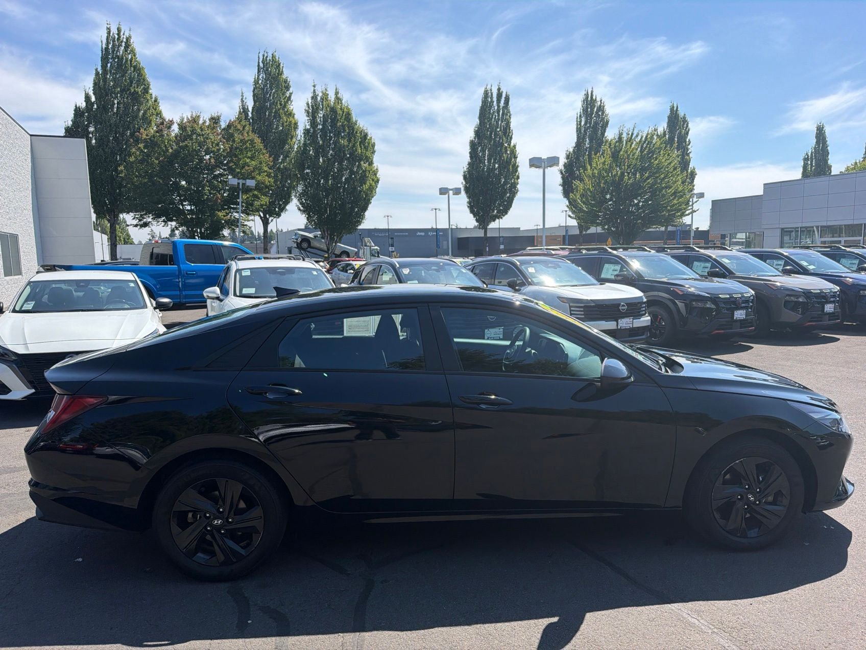 2023 Hyundai Elantra Hybrid Blue