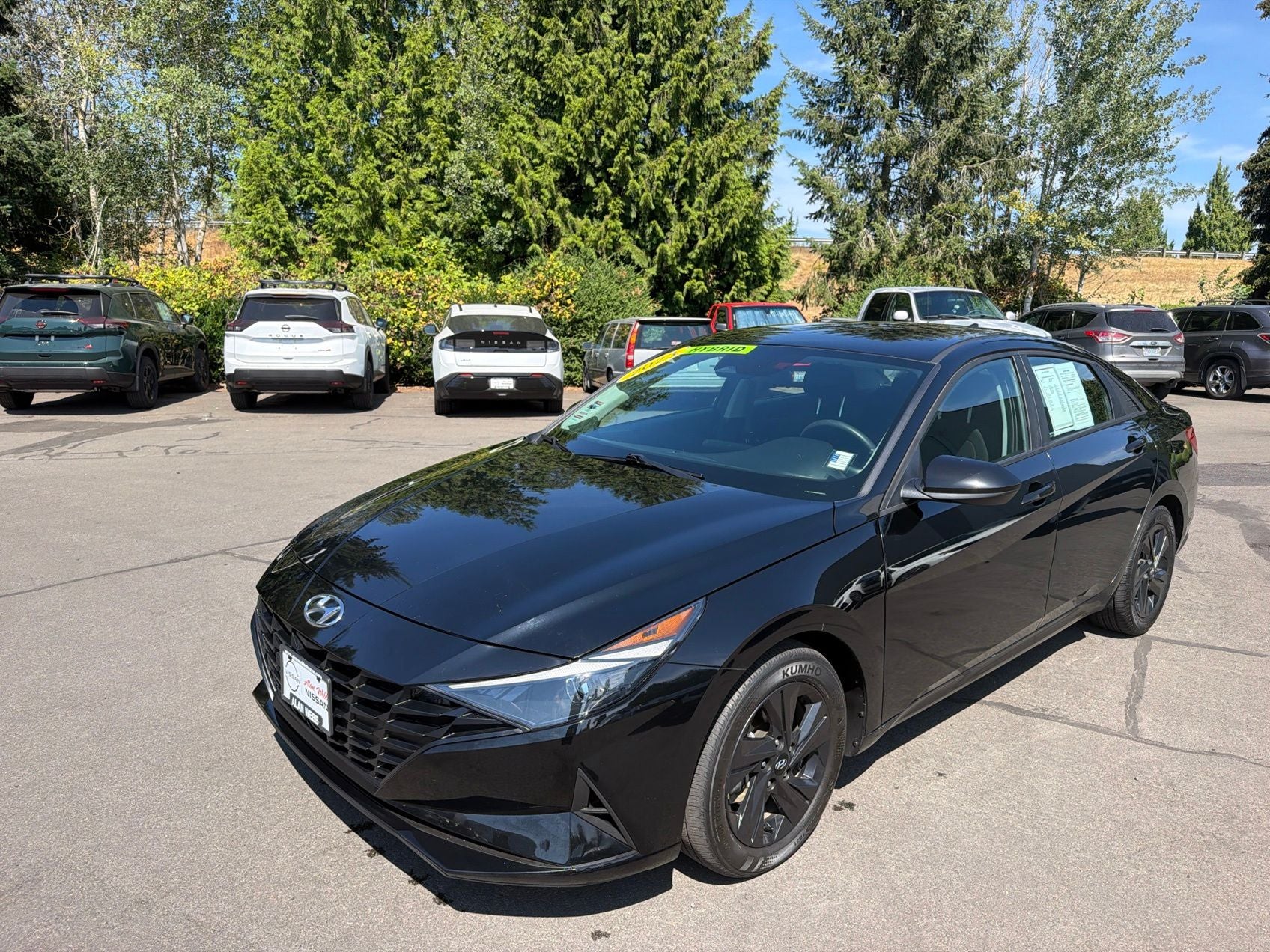 2023 Hyundai Elantra Hybrid Blue