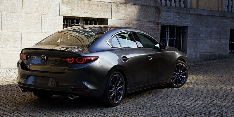 rear view of 2024 Mazda3 Sedan