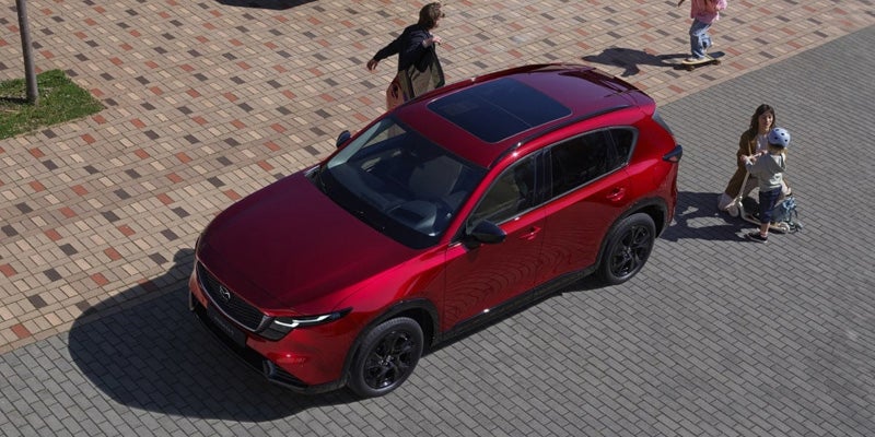Aerial view of the 2026 Mazda CX-5