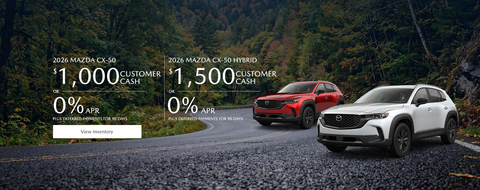 2026 CX-50 & 2026 CX-50 Hybrid